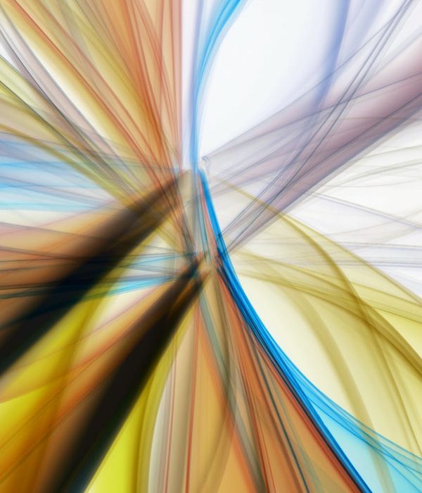 Abstract dynamic lines representing energy and movement rhythm